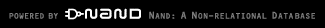 powered by NAND: a non-relational database